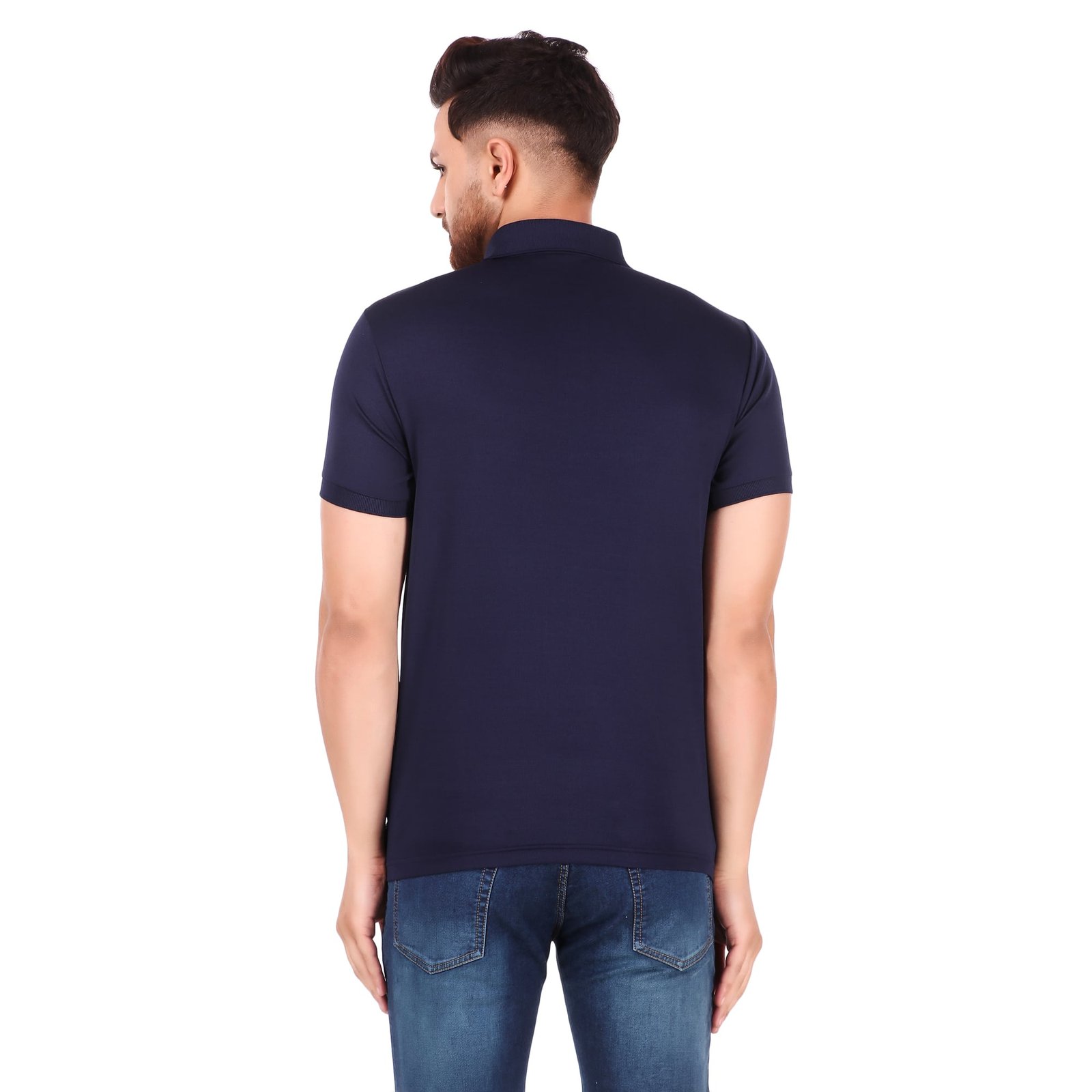 Buy Richard Paadler Sustainable Blue Men's Polo T-shirts Online
