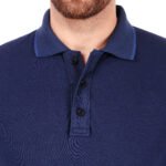 Polo Richard Paadler 33 Indigo Melange Mens T-Shirt | Greylongg